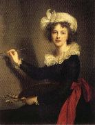 Self-Portrait Elisabeth-Louise Vigee-Lebrun